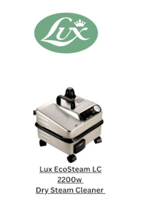 Steamer: Lux EcoSteam LC Dry Steam Cleaner 2200W