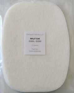 Nilfisk: Nilfisk Tellus Exhaust Filter GS90, GS80, GM90,GM80