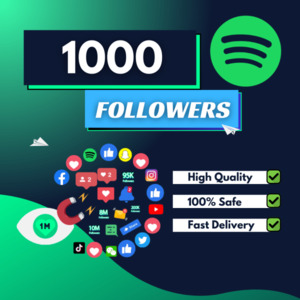 Products: 1000 Spotify Followers - Youtubebulkviews.com