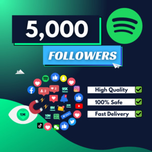 Products: 5000 Spotify Followers - Youtubebulkviews.com