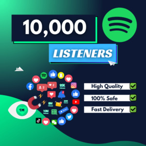 10000 Spotify Followers - Youtubebulkviews.com