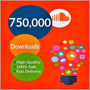 750000 Soundcloud Downloads Youtubebulkviews.com