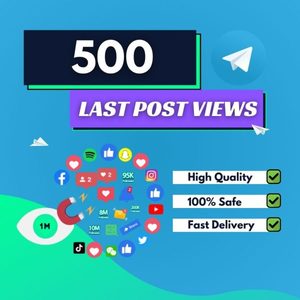 Products: 500 Telegram Last Post Views - Youtubebulkviews.com
