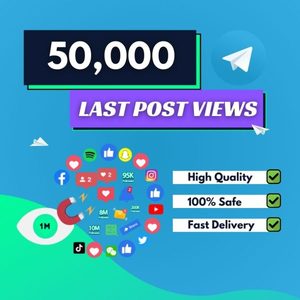 50000 Telegram Last Post Views - Youtubebulkviews.com