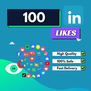 100 LinkedIn likes - Youtubebulkviews.com