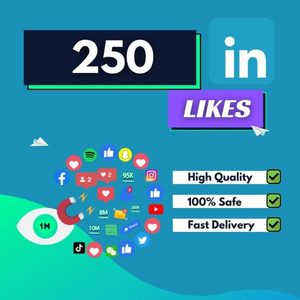 250 LinkedIn likes - Youtubebulkviews.com