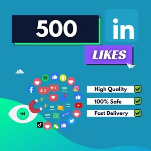 500 LinkedIn likes - Youtubebulkviews.com