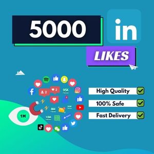 5000 Linkedin Likes - youtubebulkviews.com