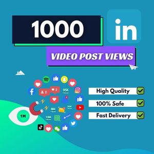 Products: 1000 Linkedin Video Post Views - youtubebulkviews.com