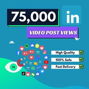 Products: 75000 Linkedin Video Post Views - youtubebulkviews.com