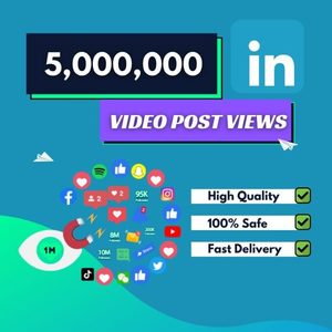 Products: 5 Million Linkedin Video Post Views - Youtubebulkviews.com