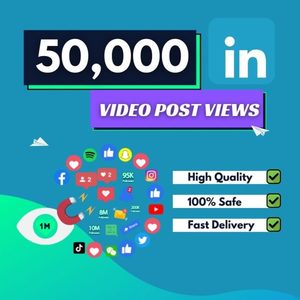 Products: 50000 Linkedin Video Post Views - youtubebulkviews.com