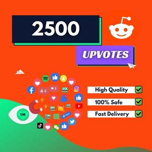 2500 Reddit Upvotes - Youtubebulkviews.com