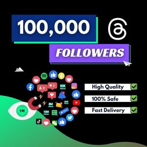Products: 100000 Threads Followers - Youtubebulkviews.com