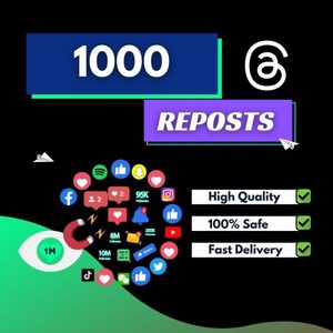 Products: 1000 Threads Reposts - Youtubebulkviews.com 💥
