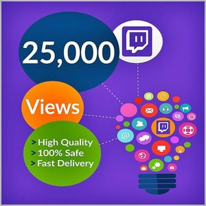 25000 Twitch Views Youtubebulkviews.com