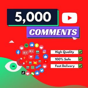 Products: 5000 YouTube Comments - Youtubebulkviews.com