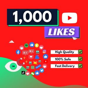 Products: 1,000 YouTube Likes — High Quality, Fast Delivery