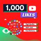 1000 YouTube Likes - Youtubebulkviews.com