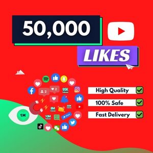 Products: 50,000 YouTube Likes — High Quality, Fast Delivery