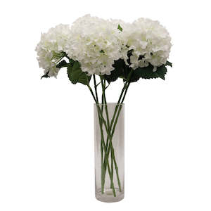Homewares: Hydrangea Stem - White