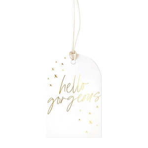 Stationery: Hello Gorgeous Gift Tag