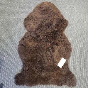 Homewares: Natural Sheepskin - Brown