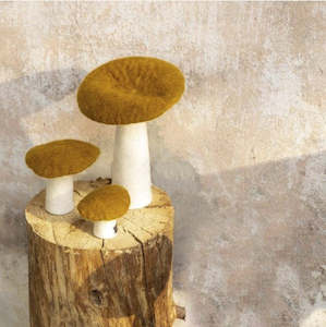 Homewares: Mushroom -Pistachio