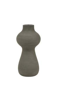Interiors Homewares: Violetta Vase Grey