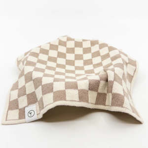 Accessories: Ecovask Multi Cloth 2pk - Hummus Chequer