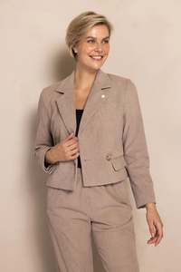 New Arrivals: Zhrill Jojo Blazer Taupe