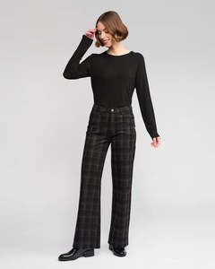 Vassalli Empire Pant - Checkmate 5912