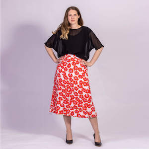 40 Off: Maia Chiffon Top