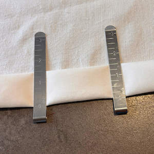 New Arrivals: Metal Hem Clips - 4 pack