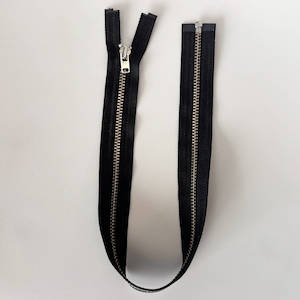 New Arrivals: YKK Open ended Metal Zip - 51cm