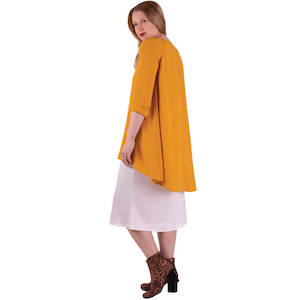 All 1: Aquarius Top - Long Sleeve Drop hem