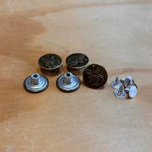 Sewing Supplies: Jeans Buttons