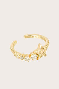 Best Sellers: Shooting Star Ring - Gold
