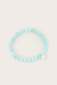 Chakra: Throat Chakra Bracelet Silver