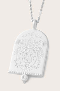 Leo Zodiac Necklace - Silver