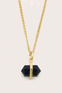 Intention Studs: Protection Intention Necklace - Gold