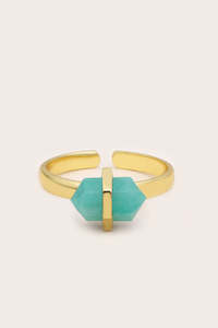 Intention Studs: Balance Intention Ring - Gold