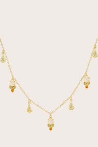 Gold Necklace: Dawn Necklace - Gold