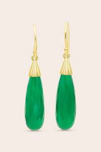 Gold Earrings: Grounded Earrings - Gold