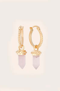 Heart Truth Earrings - Gold