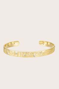 Strength Within Cuff- Gold