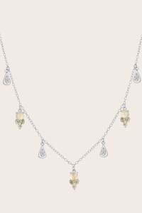 Crystal Necklaces: Little Things Necklace - Silver