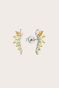 Radiant Climber Earrings - Silver