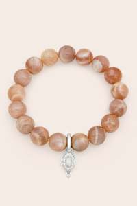 Gifts Under 100: Be The Light Bracelet - Silver