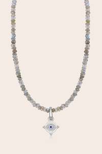 Eye of Intuition Necklace - Silver